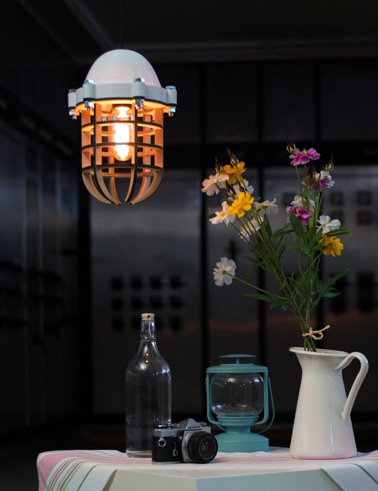 Moderne Pendelleuchte Lichtlab No. 20 weiß ∅21cm - Vivaleuchten.de