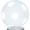 Transparente Fußballlampe-1846CH