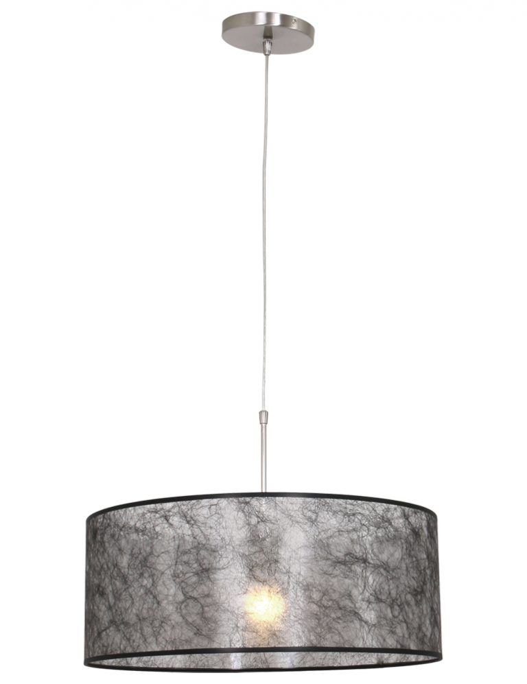 Verstellbare Hängeleuchte Steinhauer Stresa Stahl/schwarz ⌀50 cm