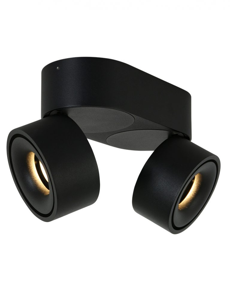 Deckenstrahler schwarz Mexlite Fez zweiflammig - Vivaleuchten.de