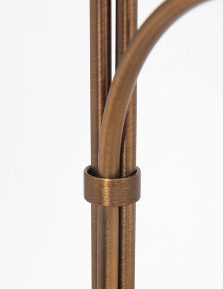 Stehleuchte mit Glaslampenschirmen Steinhauer Sovereign bronze