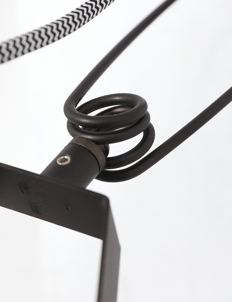 Wandleuchte Metallarmatur Mexlite Gearwood anthraziet – Bild 3