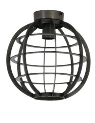 Käfiglampe Deckenleuchte schwarz-2755BR