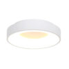 Schlichte runde LED Deckenleuchte weiß-3086W