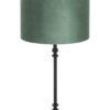 Dämmerungslampe mit grünem Schirm schwarz-8265ZW
