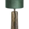 Sideboardlampe mit grünem Schirm Bronze-8370BR