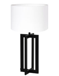 Frame Tischlampe mit weißem Schirm-8461ZW