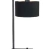 Moderne Tischleuchte mit rundem Lampenschirm-7195ZW