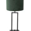 Schwarze Tischleuchte grüner Lampenschirm-8212ZW