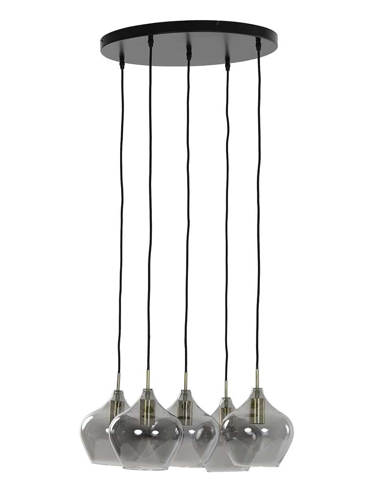 Industrielles Design Pendelleuchte Light & Living Rakel bronze – Bild 6