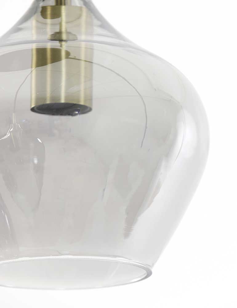 Industrielles Design Pendelleuchte Light & Living Rakel bronze – Bild 3