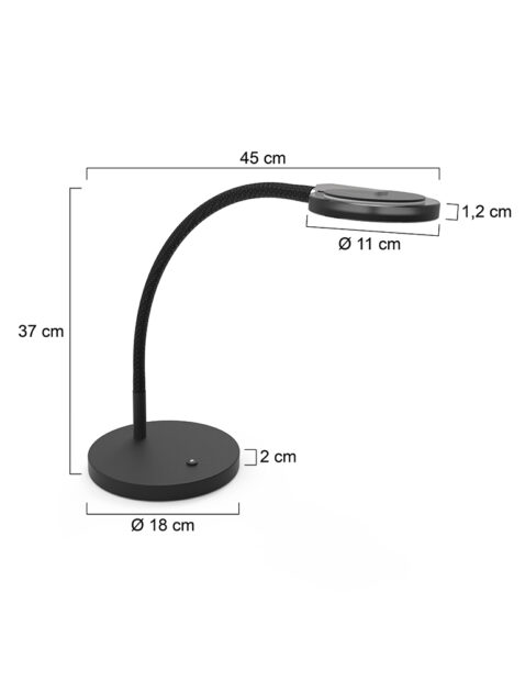 tischlampe-steinhauer-turound-mattglasschwarz-3374zw-7