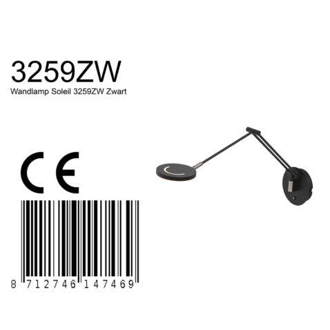 moderne-wandleuchte-mit-glasplatte-steinhauer-soleil-mattglas-und-schwarz-3259zw-6