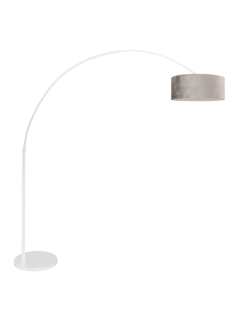 stehende-bogenlampe-mit-grauem-schirm-steinhauer-sparkled-light-mattglas-und-silber