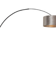 tiefe-wandleuchte-mit-veloursschirm-steinhauer-sparkled-light-silber-und-schwarz-8140zw-1