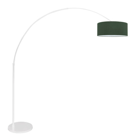 verstellbare-bogenlampe-mit-grunem-schirm-steinhauer-sparkled-light-grun-und-mattglas-7171w