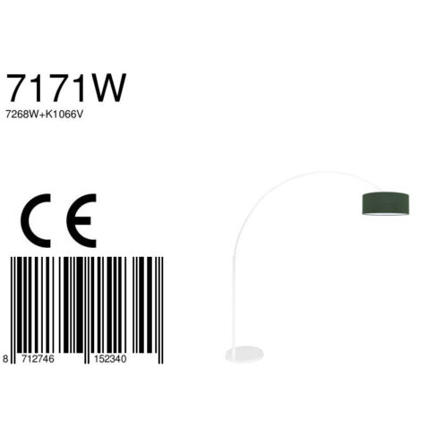verstellbare-bogenlampe-mit-grunem-schirm-steinhauer-sparkled-light-grun-und-mattglas-7171w-7