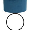 blauer-lampenschirm-mit-schwarzer-halterung -light-und-living-liva-blau-und-schwarz-3612zw