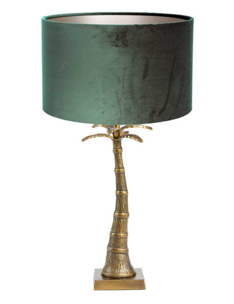 botanische-tischlampe-mit-grunem-schirm -light-und-living-palmtree-bronze-und-grun-3634br