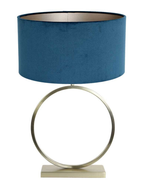 fensterbanklampe-mit-blauem-schirm -light-und-living-liva-blau-und-gold-3619go