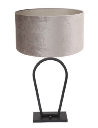 moderne-tischlampe-fur-wohnraume-steinhauer-stang-grau-und-schwarz-3505zw