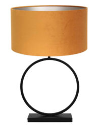 runde-tischlampe -light-und-living-liva-gold-und-schwarz-3607zw