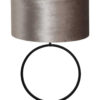schwarze-runde-tischlampe-mit-silbernem-schirm -light-und-living-liva-silber-und-schwarz-3606zw