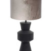silberne-tischlampe-mit-schwarzer-halterung -light-und-living-gregor-silber-und-schwarz-3599zw