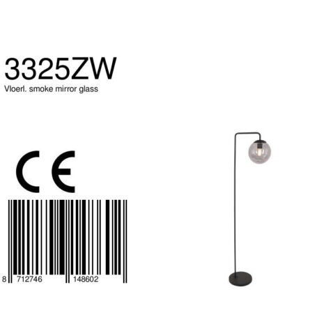 stehlampe-mit-rauchglaskugel-mit-neigbarem-arm-steinhauer-bollique-schwarz-3325zw-7