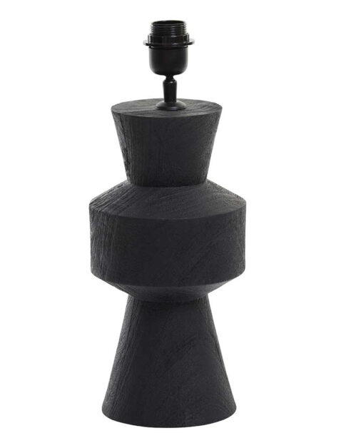 taupefarbener-lampenschirm-mit-schwarzer-halterung-light-und-living-gregor-taupe-und-schwarz-3603zw-1