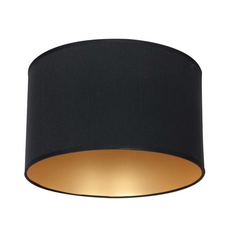runder-lampenschirm-mit-goldener-innenseite-30-cm-anne-light-und-home-lampenschirme-schwarz-k2131ss