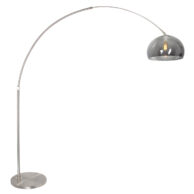 attraktive-grosse-bogenlampe-steinhauer-sparkled-light-smokeglass-und-stahl-9879st-1