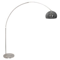 attraktive-grosse-bogenlampe-steinhauer-sparkled-light-smokeglass-und-stahl-9879st