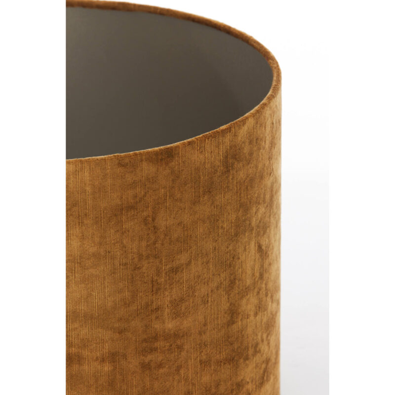 Ciieeo Lampenschirm Beige Leinen - Rund 20cm Für E27 Fassungen