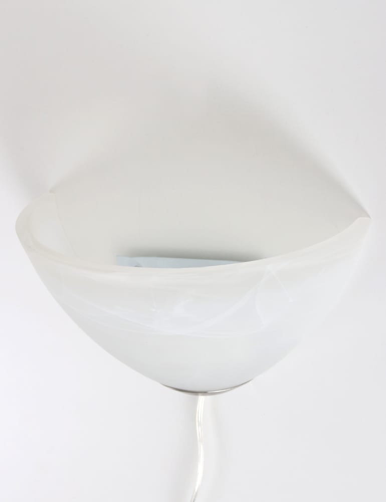 Attraktive Wandleuchte Steinhauer Burgundy stahl – Bild 3