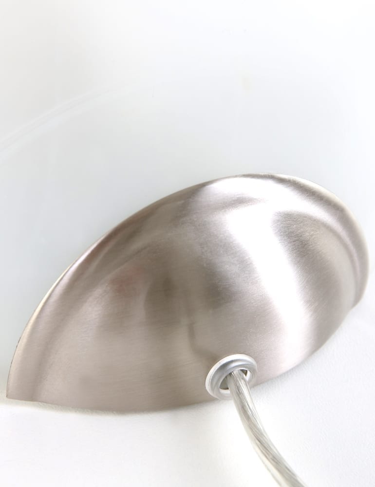 Attraktive Wandleuchte Steinhauer Burgundy stahl – Bild 4