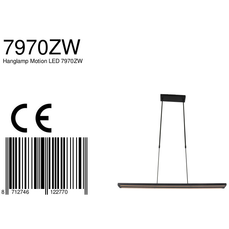 Außergewöhnliche Hängeleuchte Steinhauer Zelena LED – Bild 9