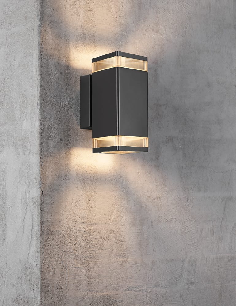 Außerlampe modern schwarz Nordlux Elm – Bild 6