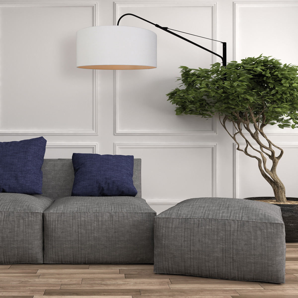 Ausziehbare Wandleuchte Steinhauer Elegant Classy – Bild 3