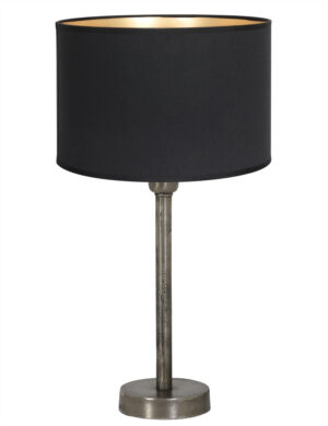 authentische-tischlampe-mit-schwarzem-schirm-light-&-living-undai-8410st