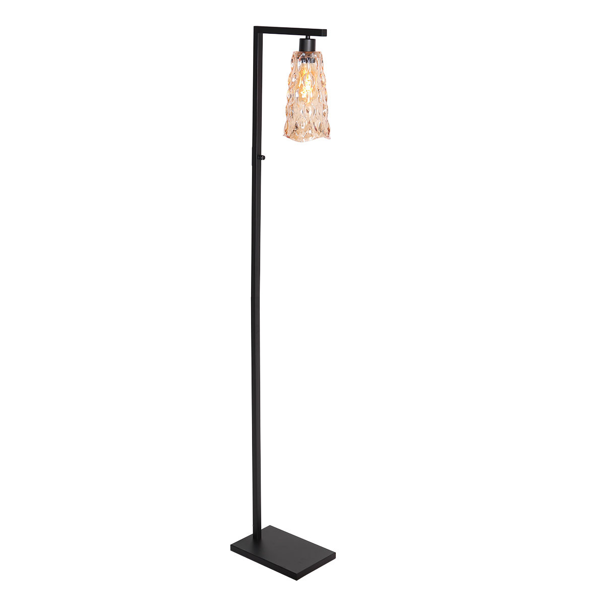 Bernsteinfarbene Gläserne Stehlampe Modern Steinhauer Vidrio – Bild 2