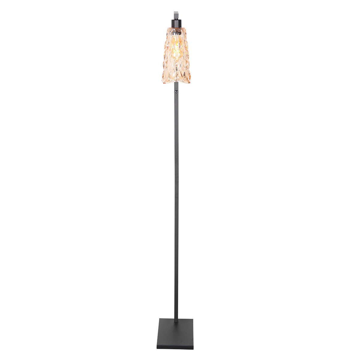 Bernsteinfarbene Gläserne Stehlampe Modern Steinhauer Vidrio – Bild 7