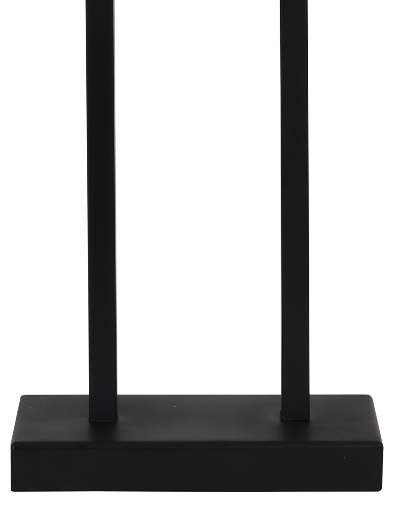 Blaue Samttischlampe Light & Living Shiva schwarz – Bild 4