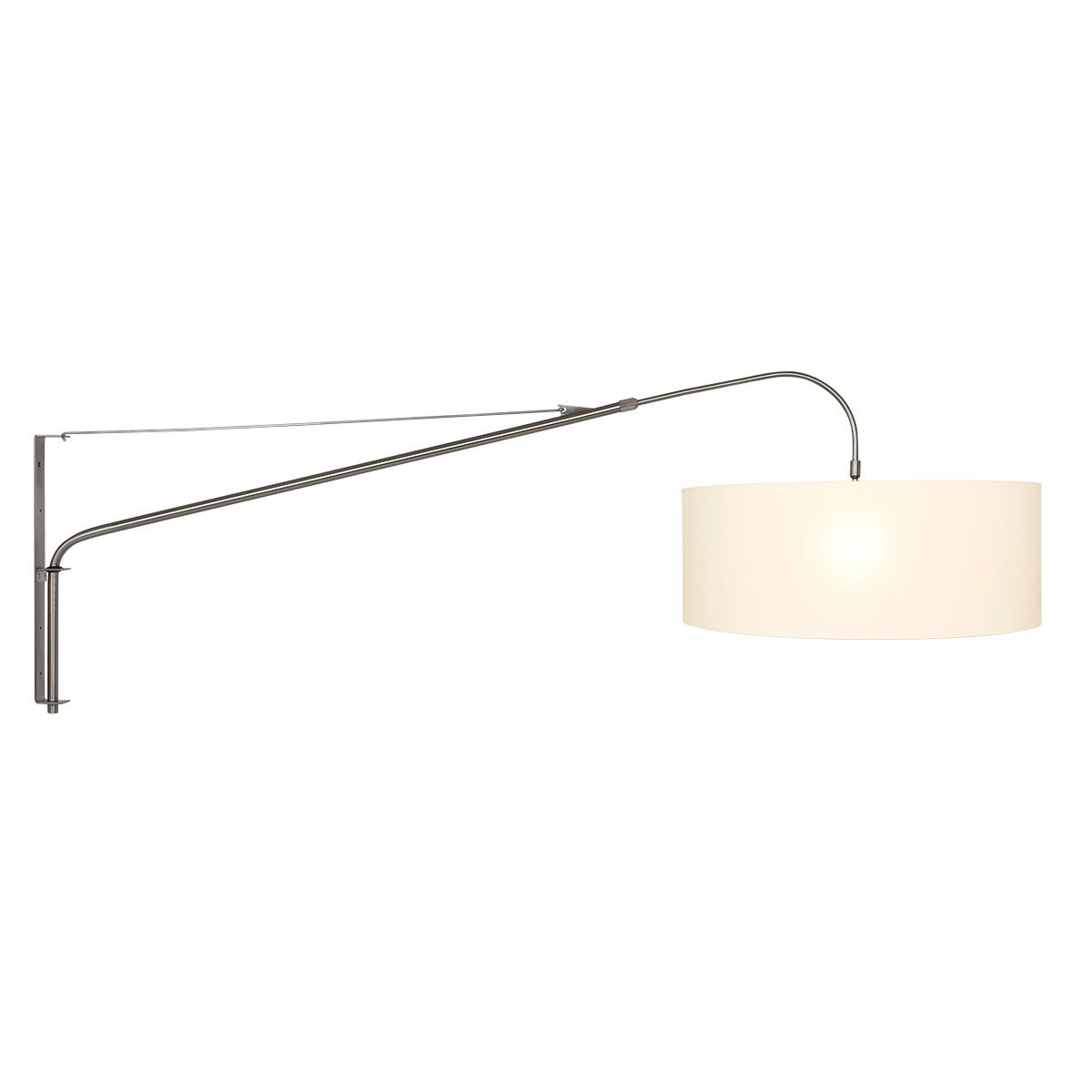 Bogenlampe aus Stahl Steinhauer Elegant Classy – Bild 2