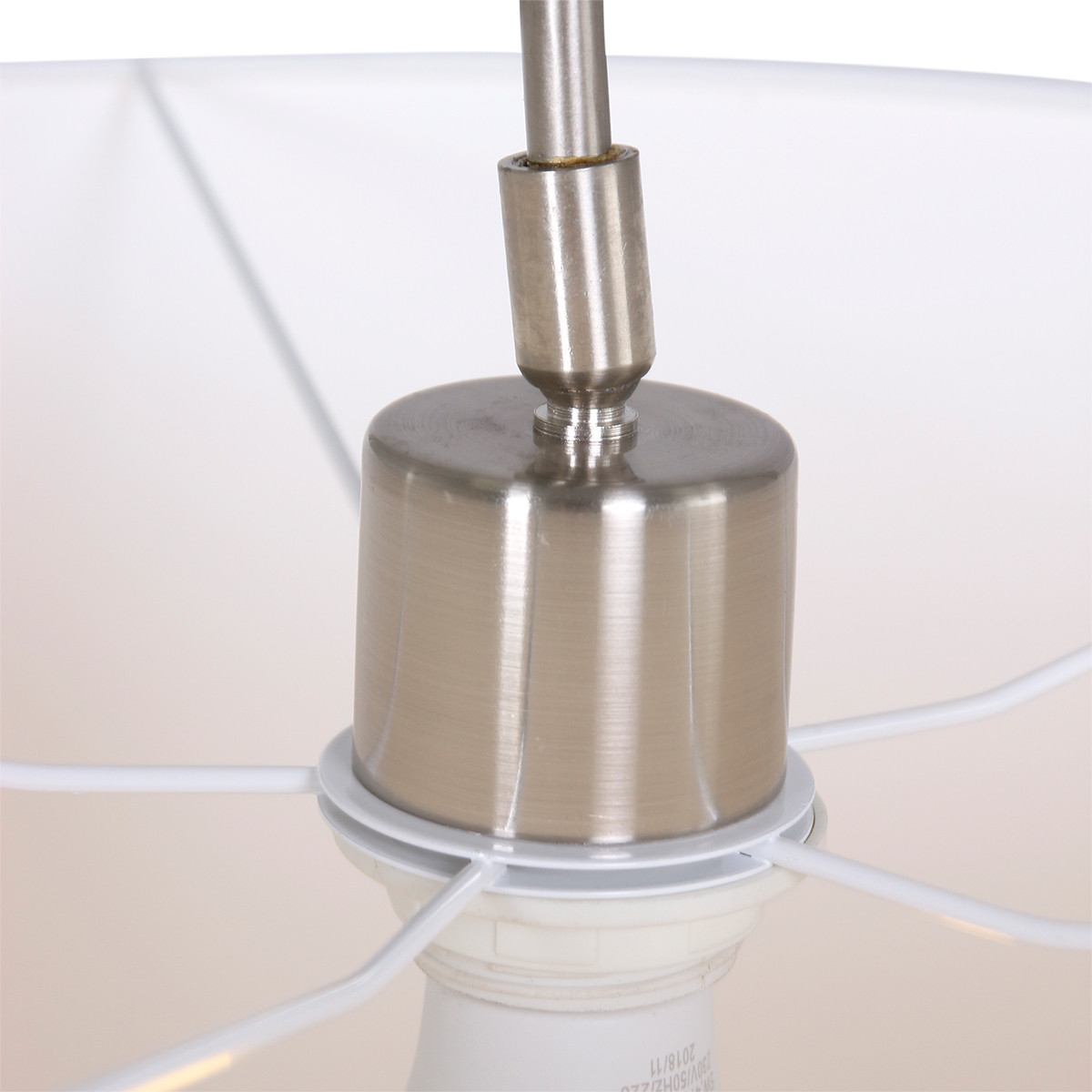 Bogenlampe aus Stahl Steinhauer Elegant Classy – Bild 3