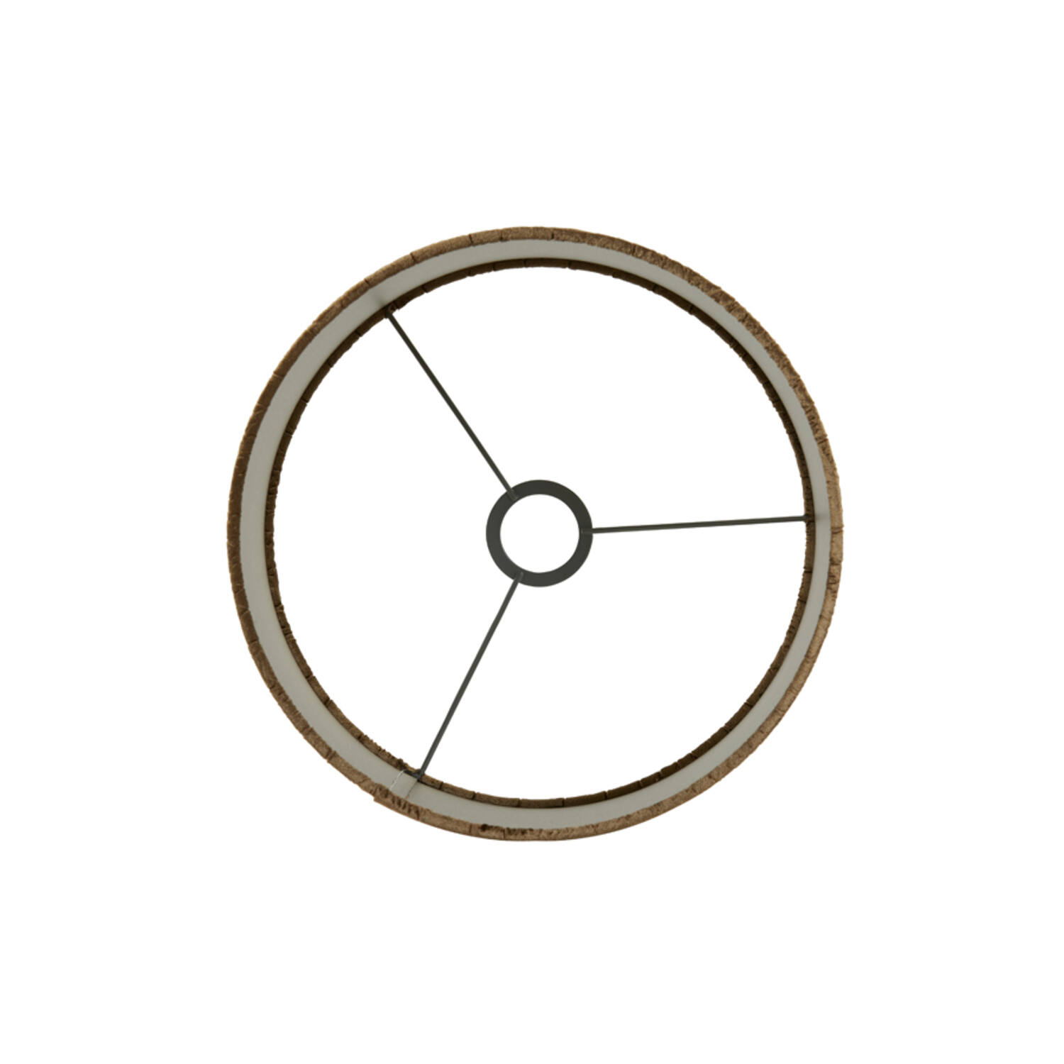 Brauner Lampenschirm Krokodilhaut-Optik Light & Living Praya – Bild 3