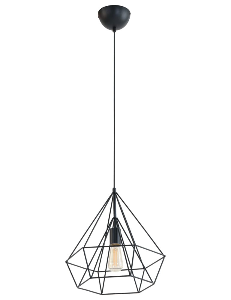 Coole Hängelampe Mexlite Jenno schwarz ∅38cm – Bild 7