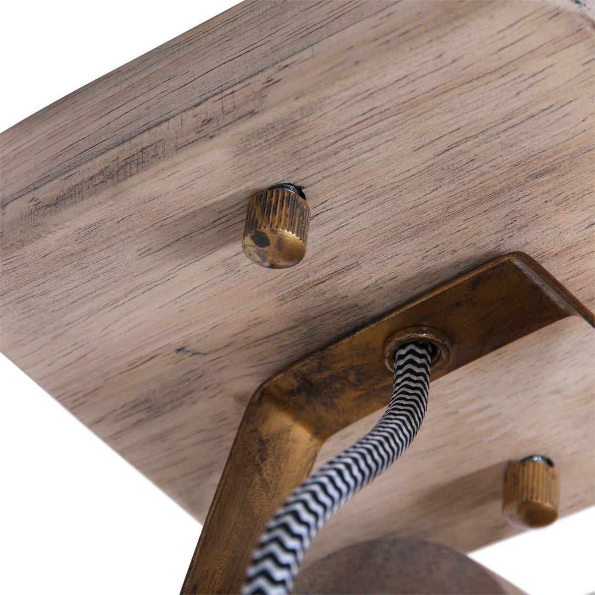 Deckenleuchte Holz Mexlite Gearwood – Bild 8