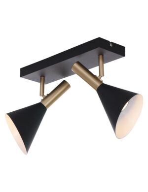 deckenleuchte-schwarz-gold-anne-lighting-anne´s-choice-2492zw