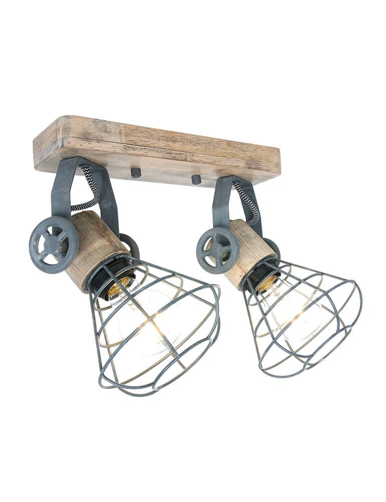 Zweilicht Draht Deckenspot Anne Light & Home Guersey – Bild 2